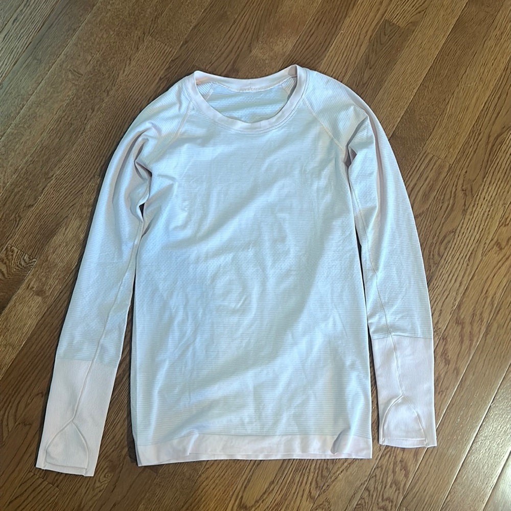 Lululemon Women’s Pink Athletic Long Sleeve Size 4